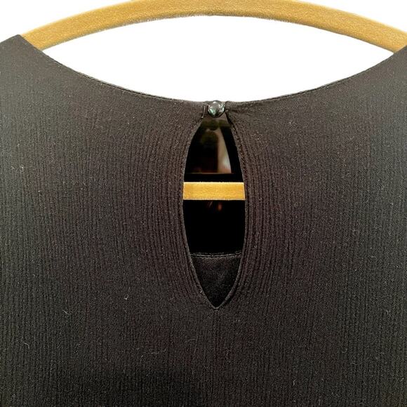 Chico’s Brown Stretch Knit Midi Dress V-Neck 3/4 Sleeve Travel Comfort Women’s - Picture 11 of 12